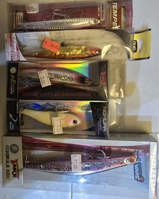 ESCHE ARTIFICIALI DA SPINNING 