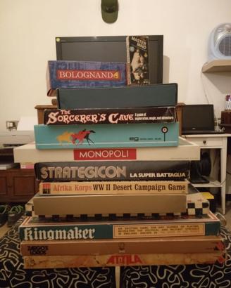 COLLEZIONE GIOCHI DA TAVOLO Vari generi