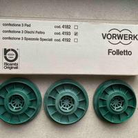 Dischi in feltro originali Folletto