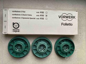 Dischi in feltro originali Folletto