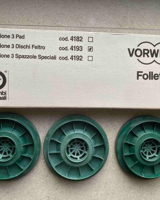 Dischi in feltro originali Folletto