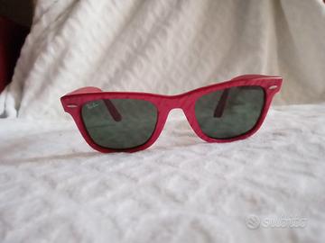 w1099 Ray-ban Rb2140 Wayfarer Rosso Perlato Tg50 