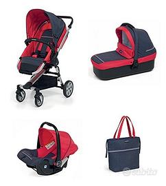 trio Foppapedretti  SuperTres rosso e denim usato