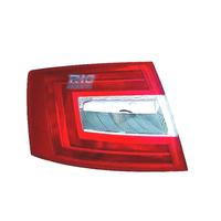 FANALE SINISTRO SKODA OCTAVIA 4P 13-17 BIANCO ROSS