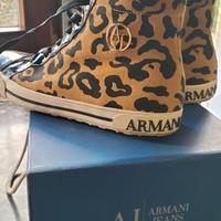 Sneakers alte Armani Jeans maculate 36