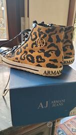 Sneakers alte Armani Jeans maculate 36