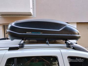 box tetto auto 370 litri ancora in garanzia