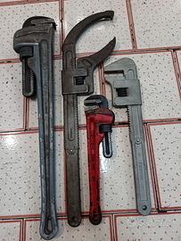 giratubi ridgid e chiavi 