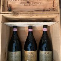 Cassetta 6 bottiglie Barolo 87 Barbaresco 88