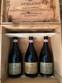 Cassetta 6 bottiglie Barolo 87 Barbaresco 88