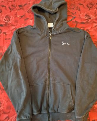 Felpa con zip e cappuccio - Karl Kani Washed
