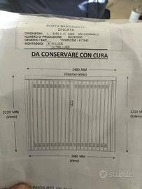 basculante per garage 