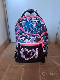 Zaino trolley Seven con ruote e manico telescopico