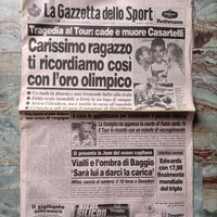 Gazzetta dello Sport 1995 Ciclismo Casartelli