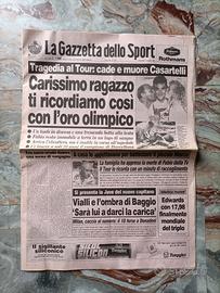Gazzetta dello Sport 1995 Ciclismo Casartelli