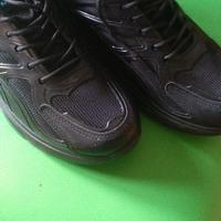 scarpe da passeggio sneakers nere tg 43
