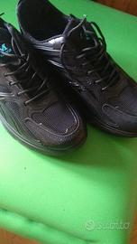 scarpe da passeggio sneakers nere tg 43