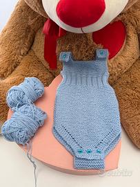 Pagliaccetto lavorato a maglia