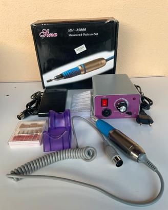 Fresa  per Manicure Sima MM-25000 con Accessori