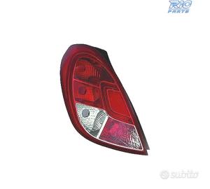 FANALE SINISTRO HYUNDAI I20 13-15 BIANCO ROSSO