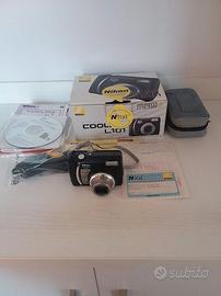 NIKON DIGITAL COOLPIX L101 FUNZIONANTE COMPLETA