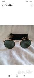 R997 Ray-ban Rb3447 Round Metal Montatura oro Lent