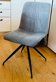 4 Sedie imbottite di design