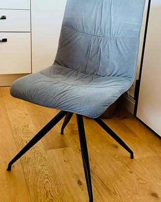 4 Sedie imbottite di design