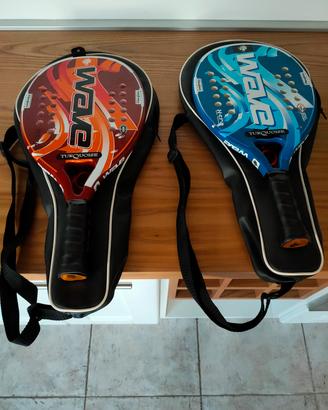 racchette beach tennis turquoise 