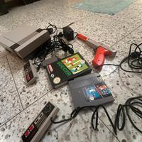 Nintendo NES vintage+pistola++duck hunt+soccer