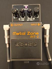 Metal zone MT2 pedale Boss