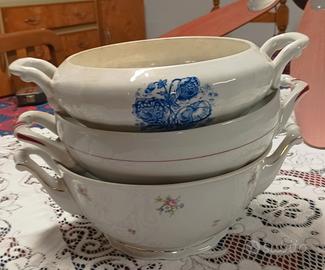 TRIS DI VECCHIE ZUPPIERE