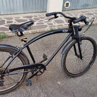 Bicicletta Cafè Racer nera – 8 anni