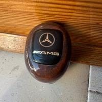 Pomello cambio mercedes amg in legno