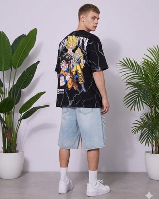 Completo streetwear uomo T-shrit + pantaloncini