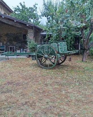 Carro agricolo ultracentenario originale