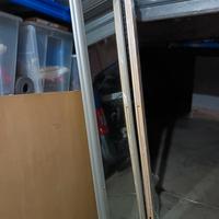 specchio con cornice 210cm salone parrucchiere