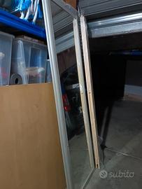 specchio con cornice 210cm salone parrucchiere