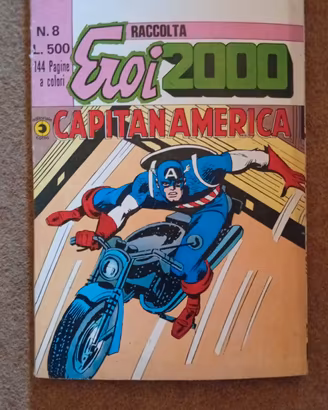 Raccolta Eroi 2000 n. 8 Corno - Capitan America