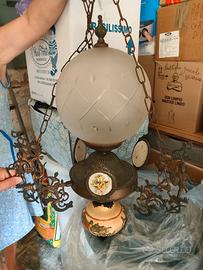Lampadario a sospensione vintage