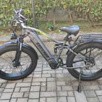 Fat bike pedalata assistita motore 1000 W