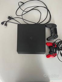 ps4 slim - 2 controller - giochi in desc