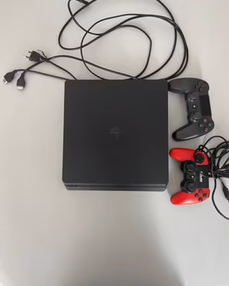 ps4 slim - 2 controller - giochi in desc