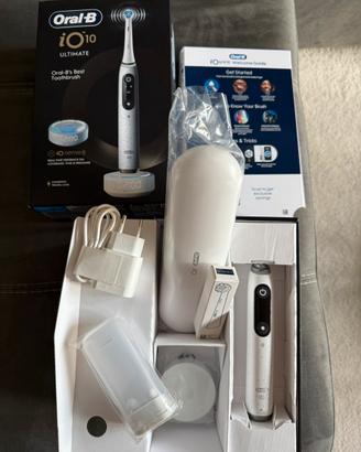 Spazzolino Oral-B iO 10 Bianco - NUOVO (Mai usato)