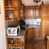 Cucina angolare in legno massello