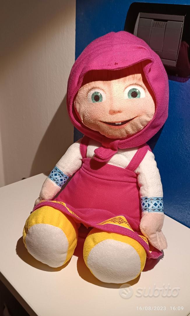 Peluche Oso Peluche Masha Y El Oso 20cm Oficial Suave Y