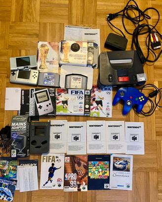 Grande Lotto Nintendo - N64, Giochi, cartoni ecc.