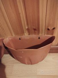 2 fioriere da parete 