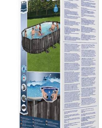 Piscina  con telaio bestway fuori terra  nuova