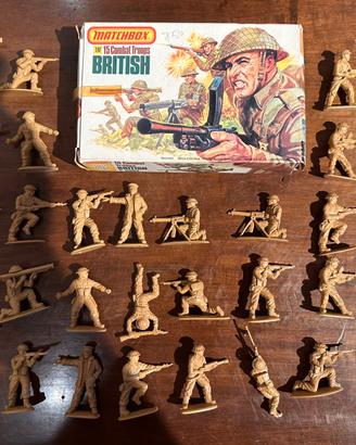 Soldatini vintage Matchbox british anni 70